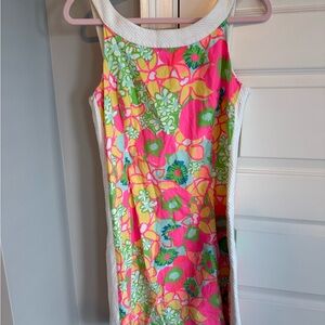 Lilly Pulitzer Darcy Multicolor Floral Shift Dress size 10